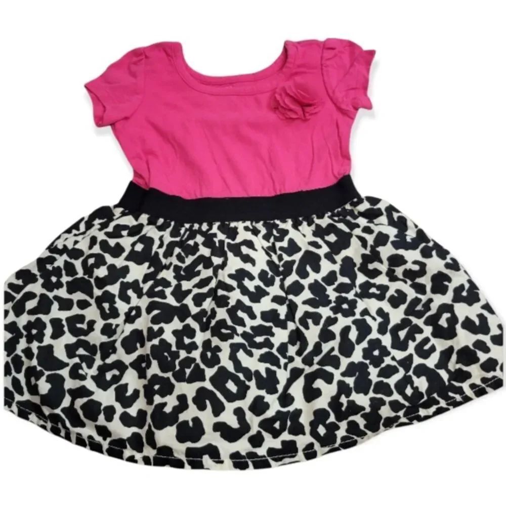 Children's Place leopard dress 9-12mo